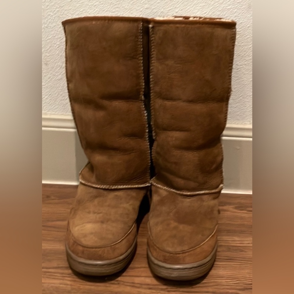 UGGs Vintage tall waterproof Tasman braid boots